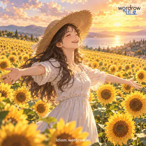 ‘셀 수 없이’의 첫 번째 뜻을 표현한 그림: 매우 많이 혹은 무수히.
